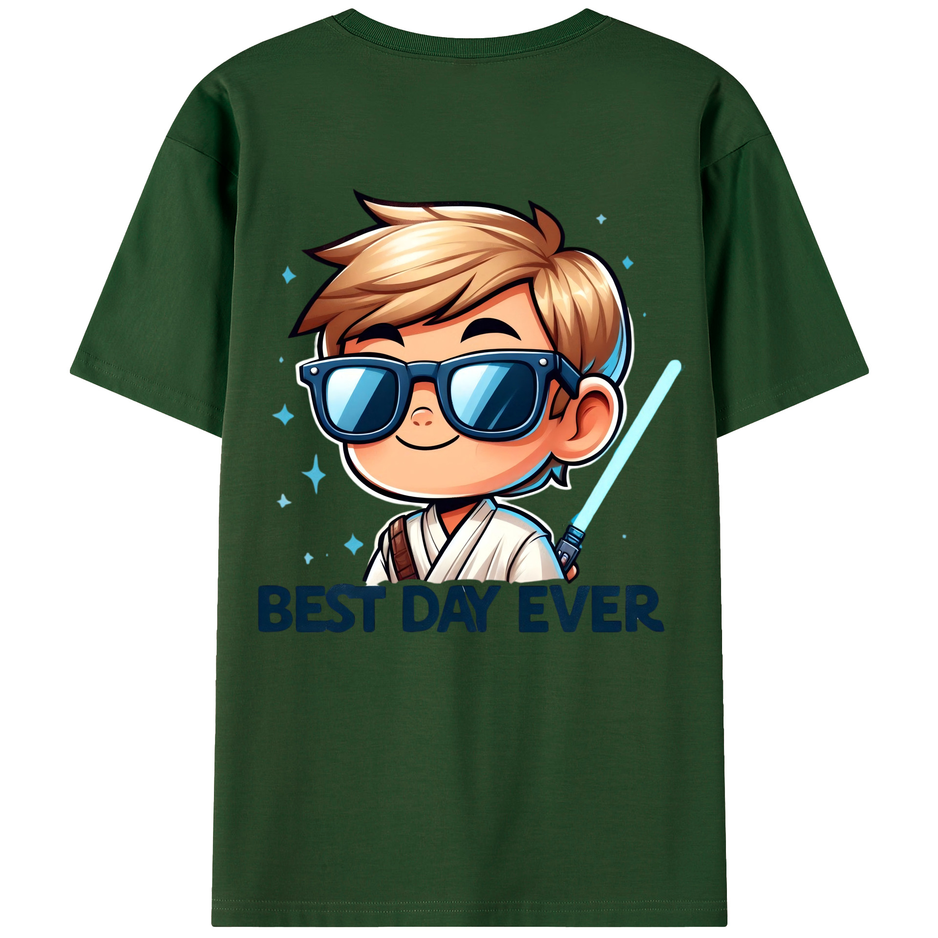 （画像用） スター・ウォーズ Star Wars 綿100％半袖Tシャツ（背面プリント）